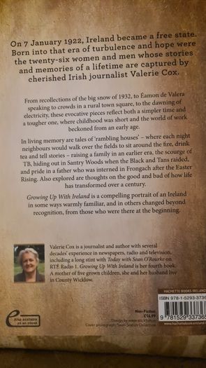 Growing Up With Ireland. By Valerie Co. Paperback In Very Good Condition.
