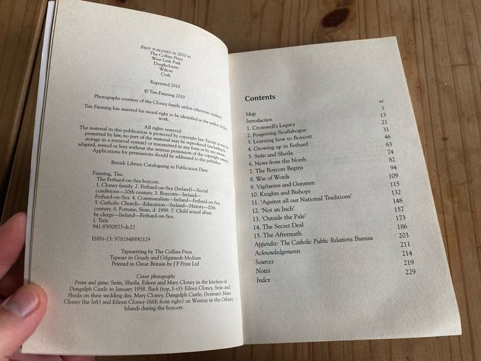 The Fethard-On-Sea Boycott by Tim Fanning Book