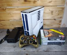 xbox 360 star wars r2-d2 edition 320gb bundle VGC