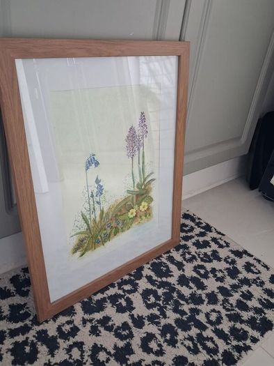 Framed Floral Watercolour