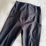 Natal Active Luxe Maternity & Postnatal Leggings in Soft Black - size UK 10 Image 2