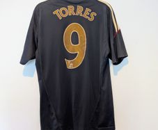 Liverpool 2009/10 away shirt #9 Torres (M)