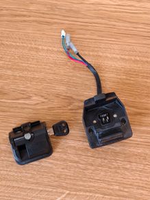 Carrera Vengeance E 2.0 Battery Mount Dock Terminal Slot Frame Lock with Key e-Bike Bicycle