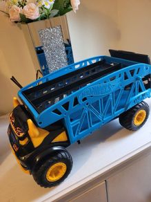 hot wheels monster truck transporter