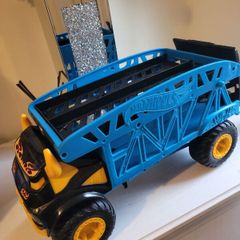 hot wheels monster truck transporter
