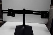 Ergotron DS100 Dual Monitor Desk Stand | Horizontal | Up to 24" Monitors