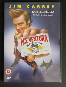 Ace Ventura, Pet Detective. DVD Movie. Starting Jim Carey.
