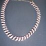 Vintage Beaded Necklace and Clip On Earrings for Sale Image 2