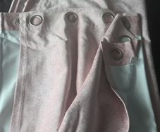 Curtains, cushions and throws