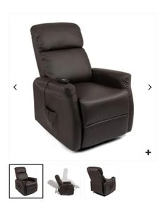 recliner black chair