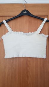 Zara Cropped Top BNWOT - Cream