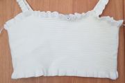 Zara Cropped Top BNWOT - Cream