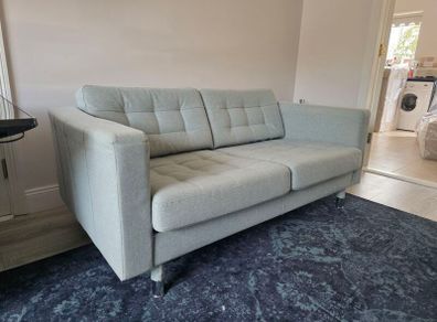 2 seater ikea sofa with matching armchair