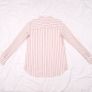 Mos Mosh Light Pink Off White Stripe Long Sleeve Button Up Cotton Shirt 8UK/36EU Image 4