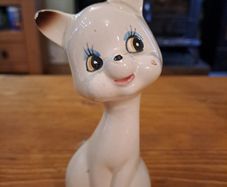 Vintage Saxony cat figurine