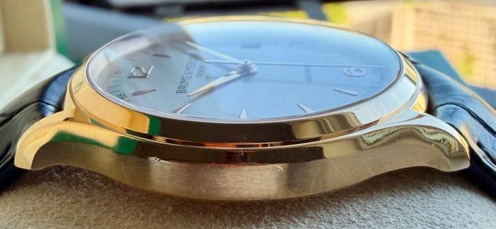 Baume & Mercier Clifton 18K Gold Watch