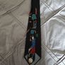 Black Golf themed Vintage Tie Image 3