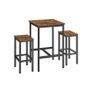 Bar table  and 2 stools FREE DELIVERY Image 5