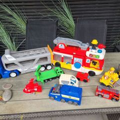 Outdoor toys, Paw Patrol, Firetruck, diggers