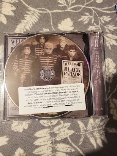 My Chemical Romance Welcome To The Black Parade Promo CD Single