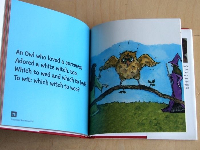 Poetry books: comic verse and illustrated