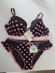 New Bra and bottoms Floozie Set 32DD 12