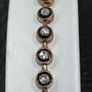 Antique old cut Bracelet Diamond and gold Image 2