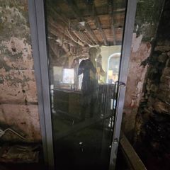 Glass door