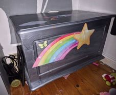 Silver Pine Toy Chest