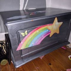 Silver Pine Toy Chest