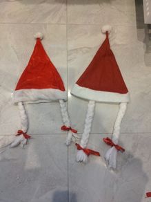 Santa hats for girls