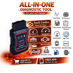 ELM327 V2.1 OBD2 Scanner Bluetooth Car Diagnostic Tool For Android /IOS Code Reader Automotive Fault Detector