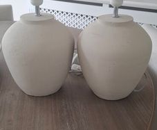 pair of lamp bases
