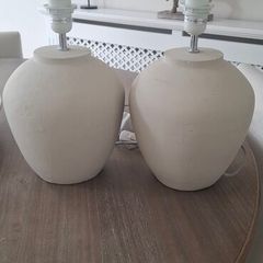 pair of lamp bases