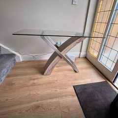 Glass Hall table