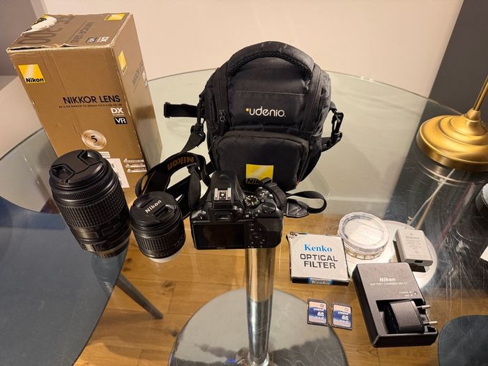Camera Nikon D3500 + 18-55mm VR +  55-300mm VR