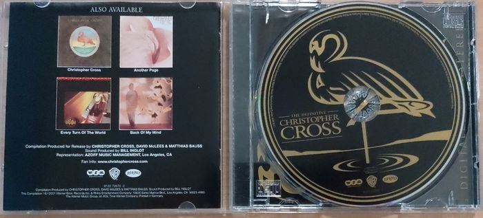 Christopher Cross - The Definitive Christopher Cross CD (2001) 19 Track Compilation Pop Rock EX+