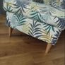 IKEA Strandmon Wingback Armchair and footstool Image 3
