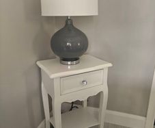table and lamp