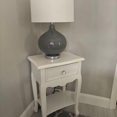 table and lamp