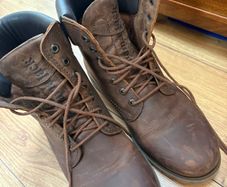 Leather boots  EU 45 Panama brown