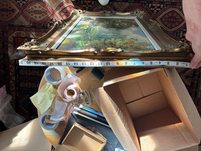 framed paint