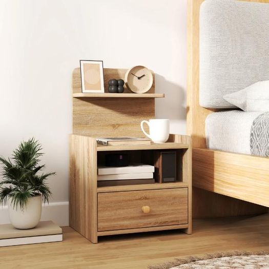 Bedside Table with Storage