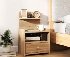 Bedside Table with Storage