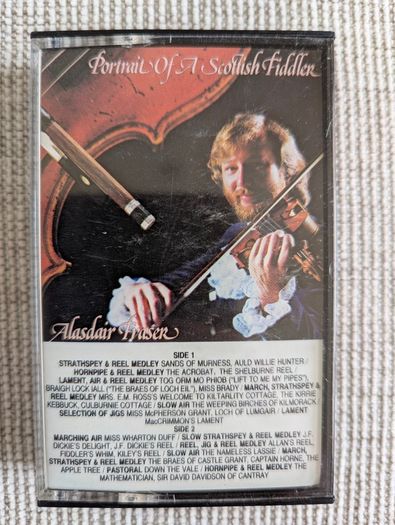 Vintage Scottish Music Cassettes Bundle x3 - Alex Beaton, Alasdair Fraser & Highland Pipes