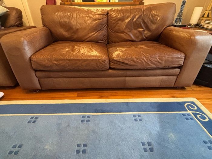 Leather Sofa & Suite