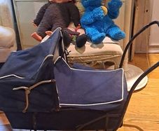 Victorian Doll Pram And Toys