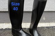 Rubber horse riding boots