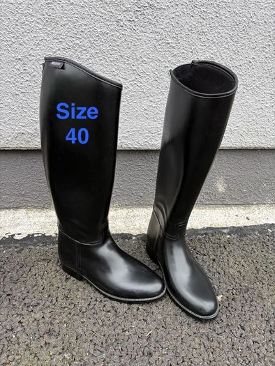 Rubber horse riding boots