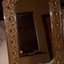 Vintage brass framed mirror circa 1950's Image 3